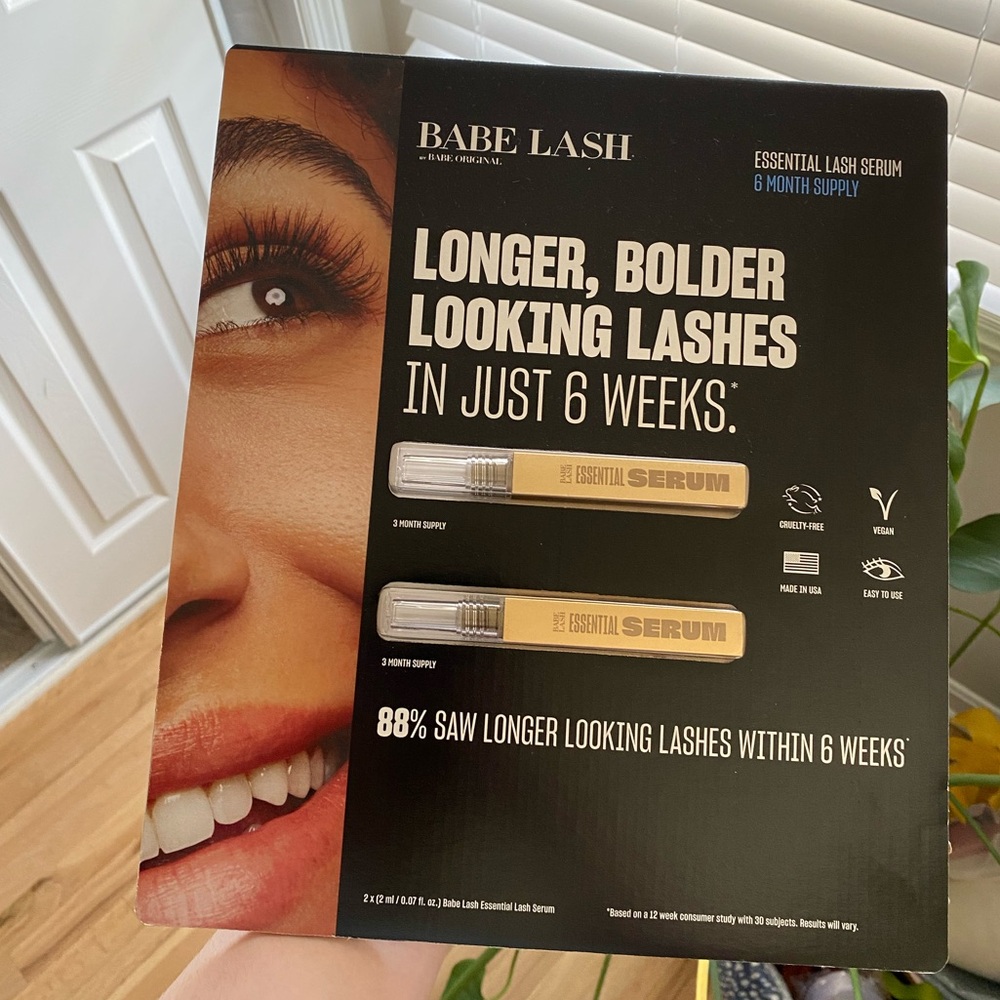 Babe Lash Essential Lash Serum 2 Pack (6 month supply)